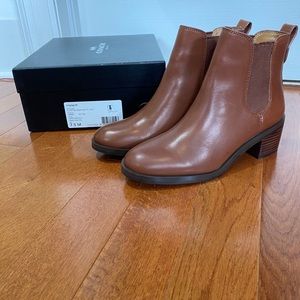 Coach Clinton Semi Matte Calf Boots (NIB)